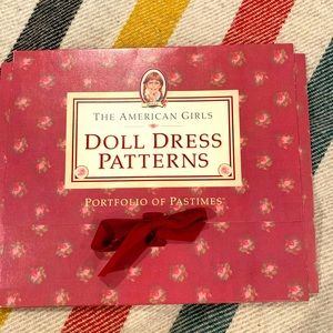 Original Pleasant Company American Girl Doll Molly Sewing Patterns NOT COPY